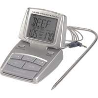 Meat Thermometer, Contact, Digital, 14-392°F (10-200°C) Seaboard Timber Mart