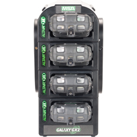 Chargeur &agrave; appareils multiples Galaxy GX2 pour Altair 5X, Compatible avec D&eacute;tecteur de gaz de la famille MSA Altair Seaboard Timber Mart