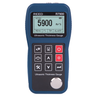 Ultrasonic Thickness Gauge, Digital Display, Ultrasound, 0.03" - 15.7" (0.65 mm - 400 mm) Range Seaboard Timber Mart