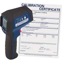 Infrared Thermometer with ISO Certificate, -31°- 1202° F ( -35° - 650° C ), 12:1, Adjustable Emmissivity Seaboard Timber Mart