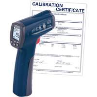 Infrared Thermometer with ISO Certificate, -25.6°- 752° F ( -32° - 400° C ), 12:1, Adjustable Emmissivity Seaboard Timber Mart
