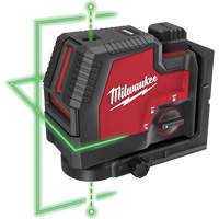 21 Redlithium USB Rechargeable Green Cross Line and Plumb Points Laser Seaboard Timber Mart