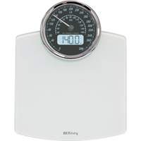 Digital Analog Scale, 396 lbs. Cap., 100 g / 0.2 lbs. Graduations Seaboard Timber Mart