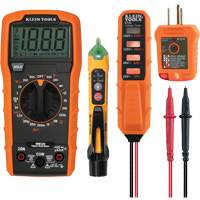 Trousse dessai &eacute;lectrique avec multim&egrave;tre num&eacute;rique Seaboard Timber Mart