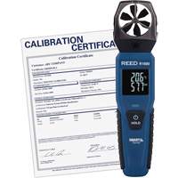 Bluetooth Smart Series Vane Anemometer with ISO Certificate, Data Logging, 0.6 - 25 m/sec/118 - 4921 ft./min/2.1 - 90 Km/hr/1.3 - 55.9 Mph Air Velocity Range Seaboard Timber Mart