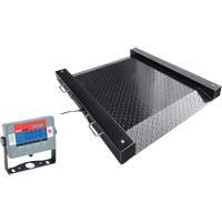 DEFENDER Drum Scale, 2500 lbs. Capacity, 30" W x 30" L Seaboard Timber Mart