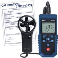 R4100 Vane Thermo-Anemometer with Air Volume with Calibration Certificate, Data Logging, 0.4 - 30 m/sec Air Velocity Range Seaboard Timber Mart