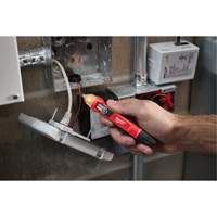 Dual Range Non-Contact Voltage Detector, 12 V - 49 V/50 V - 1000 V, Display & Sound Alert Seaboard Timber Mart