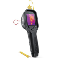 Cam&eacute;ra d'imagerie thermique IR 24:1 avec laser Bullseye et thermocouple de type K, 160 x 120 pixels, -10° - 45°C (14° - 113°F), 70 mK Seaboard Timber Mart