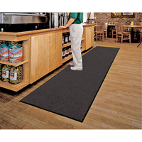 ColorStar Matting, Wiper, 3' x 5' x 3/8", Charcoal Seaboard Timber Mart