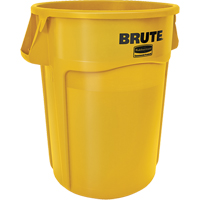 Contenants ronds Brute, Poly&eacute;thyl&egrave;ne, 44 gal. US Seaboard Timber Mart