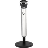 Solutions pour la gestion des m&eacute;gots de cigarettes Infinity, Sur pied, M&eacute;tal, Capacit&eacute; 1,33 gal./1,33 gal. US, Hauteur 39" Seaboard Timber Mart