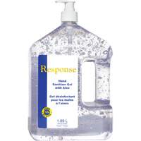 Response&reg; Hand Sanitizer Gel with Aloe, 1890 ml, Pump Bottle, 70% Alcohol Seaboard Timber Mart