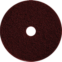 Tampons pour l'entretien des planchers, 17", D&eacute;capant, Brun Seaboard Timber Mart