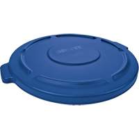Couvercle rond pour poubelle Brute, Couvercle plat, Plastique, Convient aux contenants 22-1/4" dia. Seaboard Timber Mart