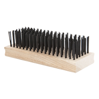 Scratch Brush, Steel, 18 x 6 Wire Rows, 6" Long Seaboard Timber Mart