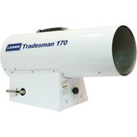 Tradesman&reg; Forced Air Heater, Fan, Propane, 170,000 BTU/H Seaboard Timber Mart
