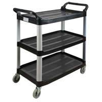 Chariot utilitaire, 3 tiers, 19-3/4" x 37-1/2" x 40-1/4", Capacit&eacute; 250 lb Seaboard Timber Mart