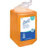 Savon pour le corps et les cheveux Essential de Scott, 1000 ml, Fraîcheur, Bouteille Seaboard Timber Mart