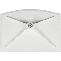 Grattoir hygi&eacute;nique de qualit&eacute; alimentaire, Blanc, 8" la x 11-1/4" lo Seaboard Timber Mart