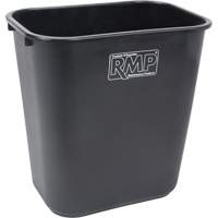 Deskside Wastebasket, 28 Quarts, Polyethylene Seaboard Timber Mart