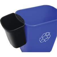 Waste Container, Deskside, Polyethylene, 4-1/4 US Qt. Seaboard Timber Mart