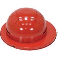 Drum Waste Disposal Top, Dome Lid, Metal, Fits Container Size: 23-1/2" Dia. Seaboard Timber Mart