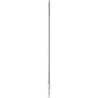 Handle, Broom/Scraper/Squeegee, White, Telescopic, 62" - 113" L Seaboard Timber Mart