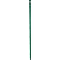 Ultra Hygiene Handle, Broom/Scraper/Squeegee, Green, Ergonomic, 59" L Seaboard Timber Mart