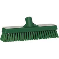 Deck & Wall Scrub Brush, Stiff Bristles, 12", Polyester, Green Seaboard Timber Mart