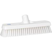 Brosse &agrave; r&eacute;curer pour planchers et murs, Crins Ferme, 12", Polyester, Blanc Seaboard Timber Mart
