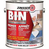Appr&ecirc;t avanc&eacute; &agrave; base de gomme-laque synth&eacute;tique B-I-N, 3,78 L, Gallon, Blanc brillant teintable Seaboard Timber Mart