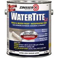 Watertite&reg; LX Mold & Mildew-Proof Waterproofing Paint, 3.78 L, Gallon, White Seaboard Timber Mart
