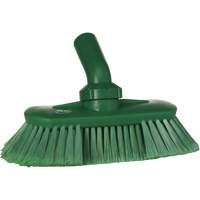 Brosse de lavage aliment&eacute;e en eau et &agrave; angle r&eacute;glable, Soies Doux, Longueur de 9-1/4", Vert Seaboard Timber Mart