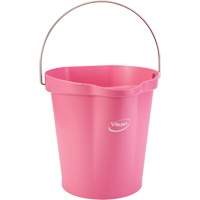 Food Hygiene Bucket, Pink, 3 US gal. Seaboard Timber Mart
