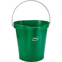 Food Hygiene Bucket, Green, 3 US gal. Seaboard Timber Mart