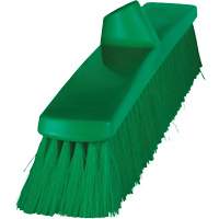 ColorCore Push Broom, Fine Bristles, 24", Polypropylene, Green Seaboard Timber Mart