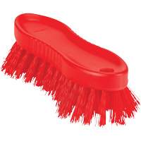 Brosse &agrave; main ColorCore, Soies Ferme, Longueur de 6", Rouge Seaboard Timber Mart