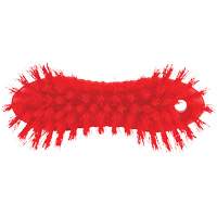 Brosse &agrave; main ColorCore, Soies Ferme, Longueur de 6", Rouge Seaboard Timber Mart