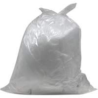 Industrial Garbage Bags, X-Strong, 26" W x 36" L, 1.2 mils, Clear, 45 L (12 Gal.) Capacity Seaboard Timber Mart