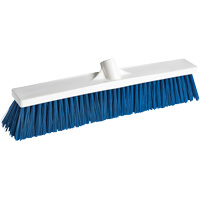 Balai-brosse pour le service alimentaire, Crins Moyen, 18", Polypropyl&egrave;ne, Blanc Seaboard Timber Mart