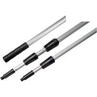 3-Piece Extension Handle, Aluminum, Telescopic, Threaded Taper Tip, 1" Diameter, 360" Length Seaboard Timber Mart