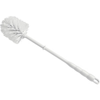 Bowl Brush, 15-1/2" L, Polypropylene Bristles, Red/White Seaboard Timber Mart
