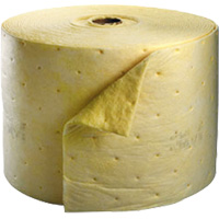 Tampon absorbant pour produits chimiques, Lourd, 150' lo x 15,25" la, Absorption 35,9 gal Seaboard Timber Mart