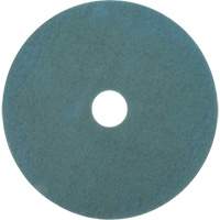 Floor Pad, 17", Burnishing, Aqua Seaboard Timber Mart