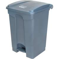 Step-On Garbage Can, Plastic, 12 US gal. Capacity Seaboard Timber Mart
