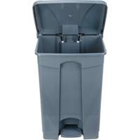 Step-On Garbage Can, Plastic, 12 US gal. Capacity Seaboard Timber Mart