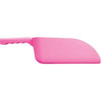 Large Hand Scoop, Plastic, Pink, 82 oz. Seaboard Timber Mart