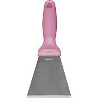 Grand racloir en acier inoxydable, Rose, 3" la x 9" lo Seaboard Timber Mart