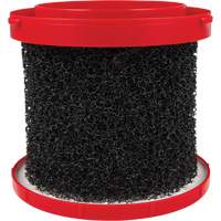 Wet Vacuum Filter, Foam, Fits 1.6 - 2.5 US gal. Seaboard Timber Mart